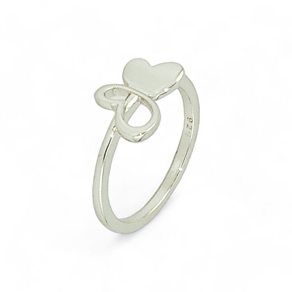 Sterling Silver 925 Butterfly2 Ring